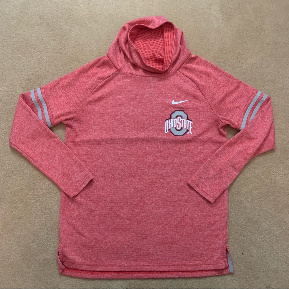 Nike Ohio State cowl neck long-sleeve sweatshirt